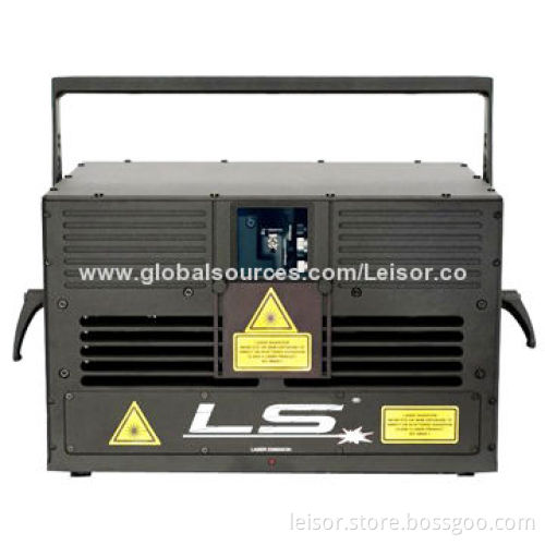 15W RGB Full Color Laser Stage Light, Built-in Signal Filtering Device and Signal Amplifier